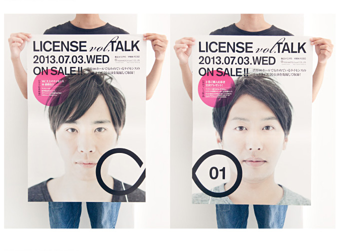 LICENCE vol.TALK POSTER