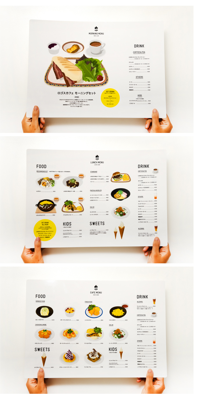 LOGOS CAFE MENU